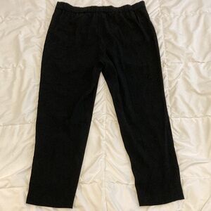 Aritzia Pants Women’s Babaton Pull On Cropped pants Black Size 12